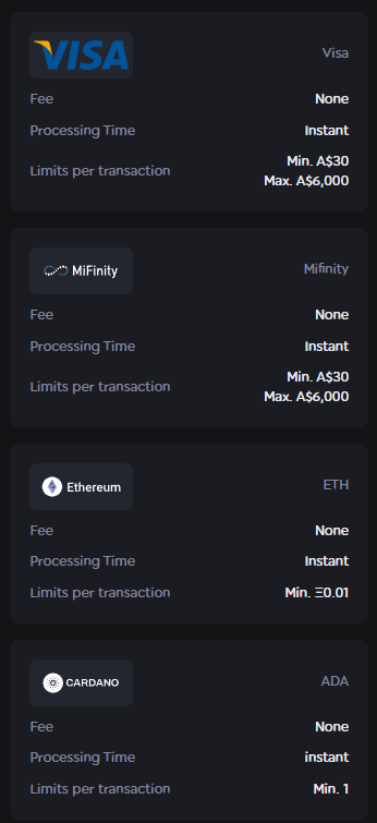 skycrown deposit